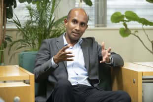 Jayathura Samarakoon from Sri Lanka, manager of digital services, solution areas at Ericsson Japan K.K.