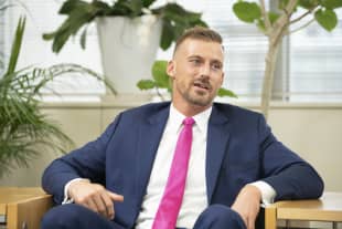 Cameron Brett from Canada, managing director of the professional division at Randstad Japan K.K.