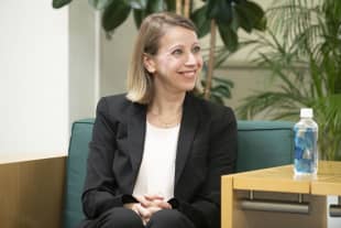 Naheel Wafa Dajany from Germany, director of corporate communications at All Nippon Airways Co.