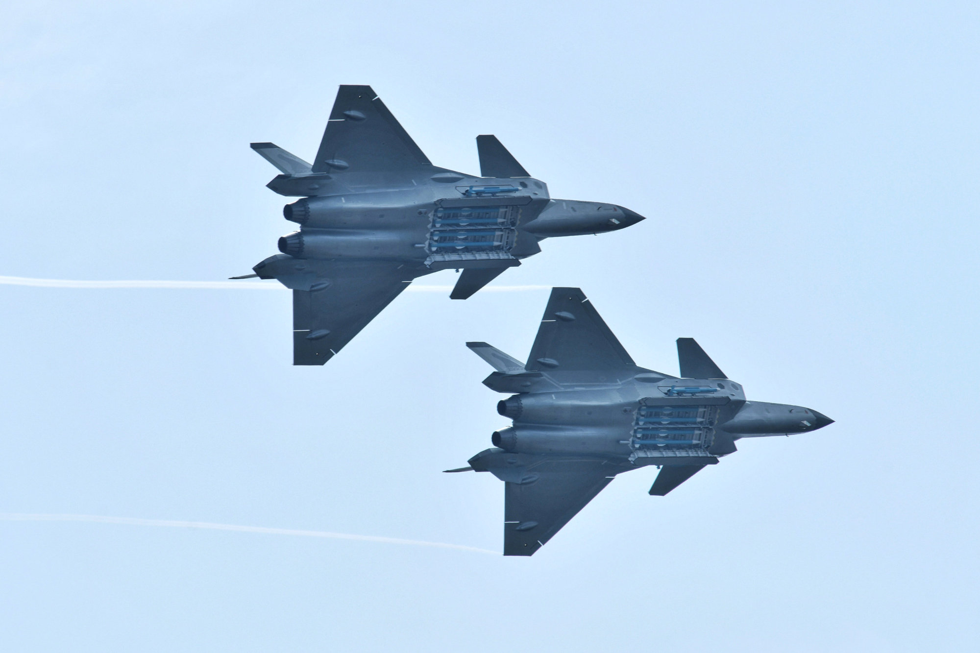 China air force j 20 2025