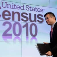 Then-U.S. Commerce Secretary Gary Locke arrives at a presentation for the 2010 U.S. Census at the National Press Club in Washington in December 2010. | REUTERS