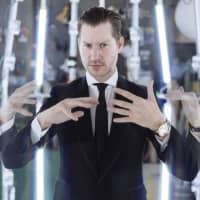 Hands on: Emilio Insolera plays secret agent Tom Clerc in the film \"Sign Gene,\" which he wrote, directed, produced and starred in. | LASSE KUSK