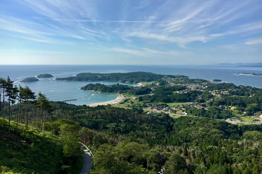 Uninterrupted splendor: The Michinoku Coastal Trail winds through protected forests, coastlines and bucolic villages.