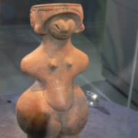 Ancient example: The \"Jomon Venus,\" a National Treasure of Japan, sits on display in the Togariishi Museum of Jomon Archaeology in Nagano Prefecture.  Public domain | PUBLIC DOMAIN