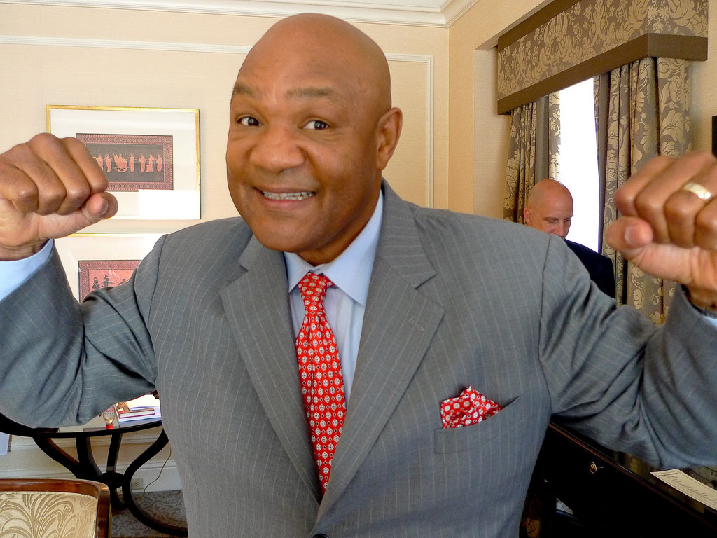 Two-time world heavyweight champion George Foreman, seen here in 2009, has enjoyed an amazing life after boxing. | CC-BY-2.0/MSHICK