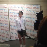 Yuhana Yokoi leads the women\'s field with 61.86 points. | JACK GALLAGHER