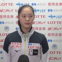 Tomoe Kawabata placed third with 158.16 points. | JACK GALLAGHER