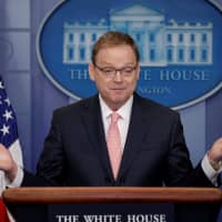 White House Council of Economic Advisers Chairman Kevin Hassett addresses reporters during the daily briefing at the White House in Washington last February. | REUTERS
