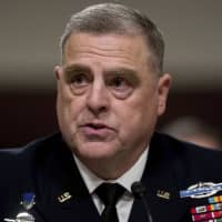 U.S. Army Chief of Staff Gen. Mark Milley listens to a question while testifying before a May Senate Armed Services Committee hearing on the Army\'s fiscal 2018 budget on Capitol Hill in Washington. | AP
