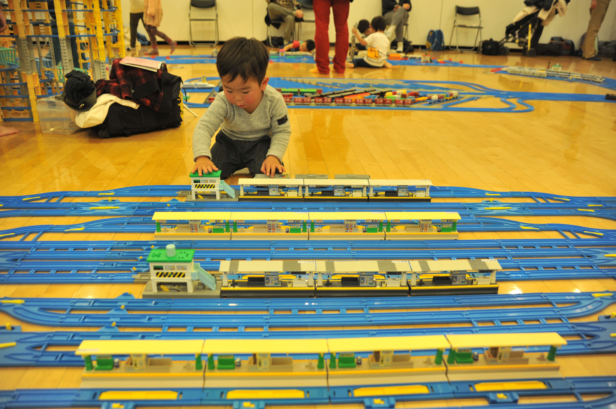 Plarail track top