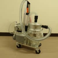 JR East Environment Access Co. has recently developed a powerful vomit-cleaning vacuum, used together with a special liquid-absorbing powder, to cope with vomit residues left by the numerous drunken people at stations in and around Tokyo. | JR EAST ENVIRONMENT ACCESS CO.