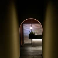 Upgraded experience: The entrance to RyuGin\'s new plush, spacious premises. | ROBBIE SWINNERTON