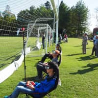 Only three pilots are legally allowed to race drones at the same time in Japan Drone League events. | MARK THOMPSON