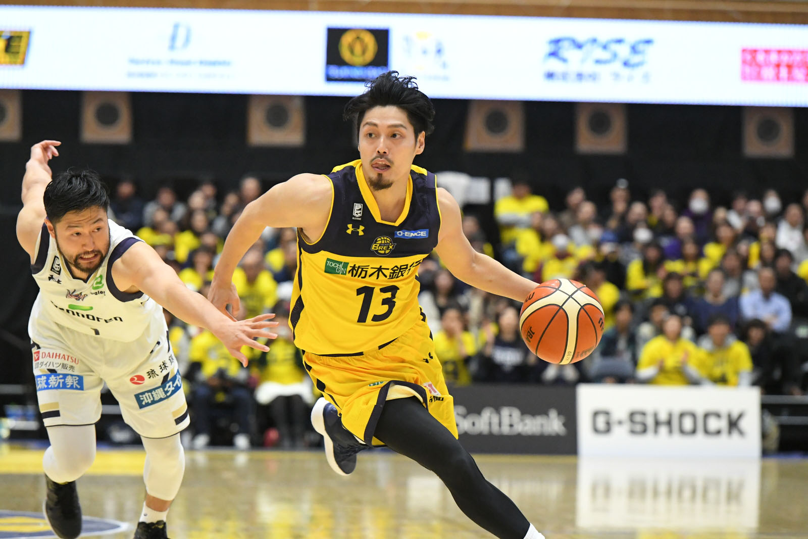 Brex veteran guard Hironori Watanabe is averaging 8.1 points and 4.6 assists for the title-chasing squad. | B. LEAGUE