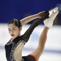 The leader after the short program, Satoko Miyahara missed out on a fifth straight national championship. The 20-year-old finished third after scoring 146.58 points in the free skate for a total of 223.34. | KYODO
