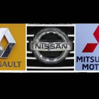 The three-way alliance of Nissan Motor Co., Renault SA of France and Mitsubishi Motors Corp. remained in second place in terms of global auto sales in 2018, totaling 10.75 million units, according to industry data released Wednesday. | KYODO