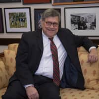 U.S. President Donald Trump\'s attorney general nominee, William Barr, meets with Sen. Lindsey Graham in Washington on Jan. 9 | AP