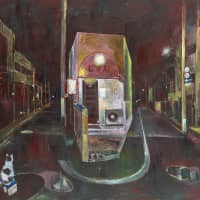 \"Y-junction with a Cat\" (2008) | COURTESY OF YOKOO TADANORI MUSEUM OF CONTEMPORARY ART