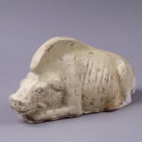 \"White Boar\" (eighth century) | KYOTO NATIONAL MUSEUM