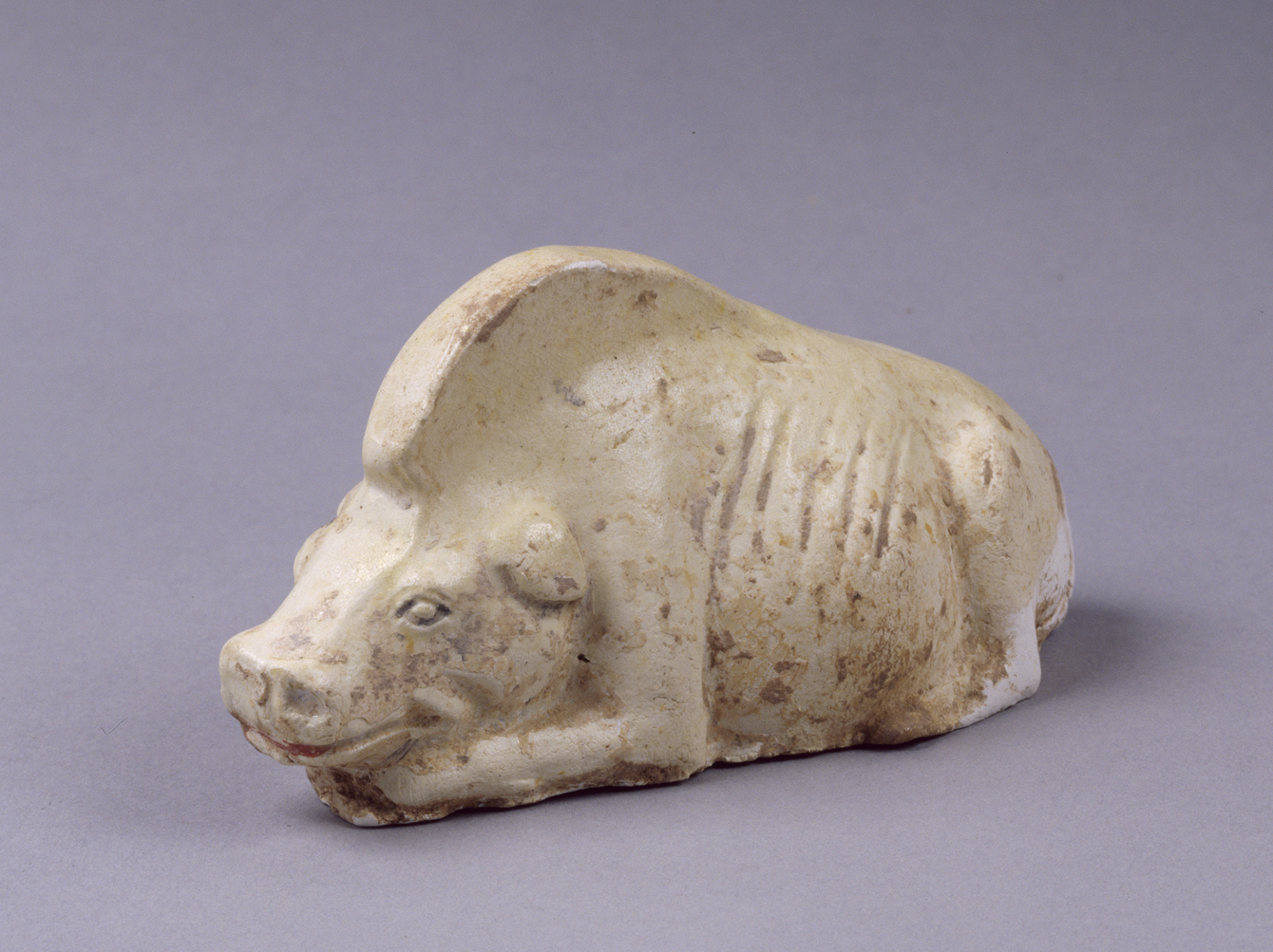 'White Boar' (eighth century) | KYOTO NATIONAL MUSEUM