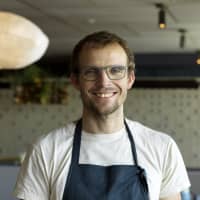 Culinary star: Chef Thomas Frebel of Inua, whose restaurant is in contention for the Arrival of the Year award. | JASON LOUCAS