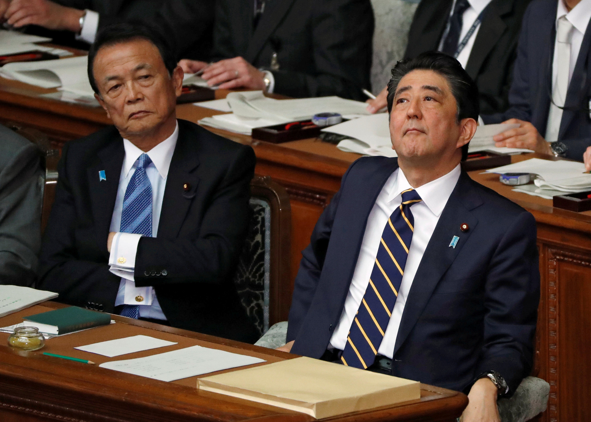 Prime Minister Shinzo Abe faces a number of key events this year, including the Upper House elections in July. | REUTERS