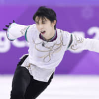 Yuzuru Hanyu is a leading candidate to win the Comeback of the Year award at the Laureus World Sports Awards in February. | KYODO