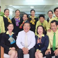 Maxima Microfinance\'s staff in 2017 at the company\'s office in Phnom Penh, Cambodia. Maxima Microfinance is a Gojo &amp; Company Inc. subsidiary that provides microfinancing services to small businesses in the Southeast Asian country. | GOJO &AMP; COMPANY