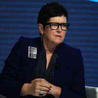 Former New Zealand Prime Minister Jenny Shipley attends the Boao Forum for Asia Conference in Sydney in 2015. | AAP IMAGE/MICK TSIKAS/VIA REUTERS