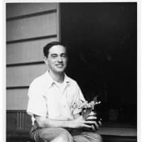 Donald Keene in Higashiyama Ward, Kyoto, in 1955. | COURTESY OF DONALD KEENE