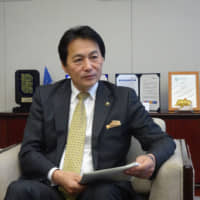 Kameoka Mayor Takahiro Katsuragawa | ERIC JOHNSTON