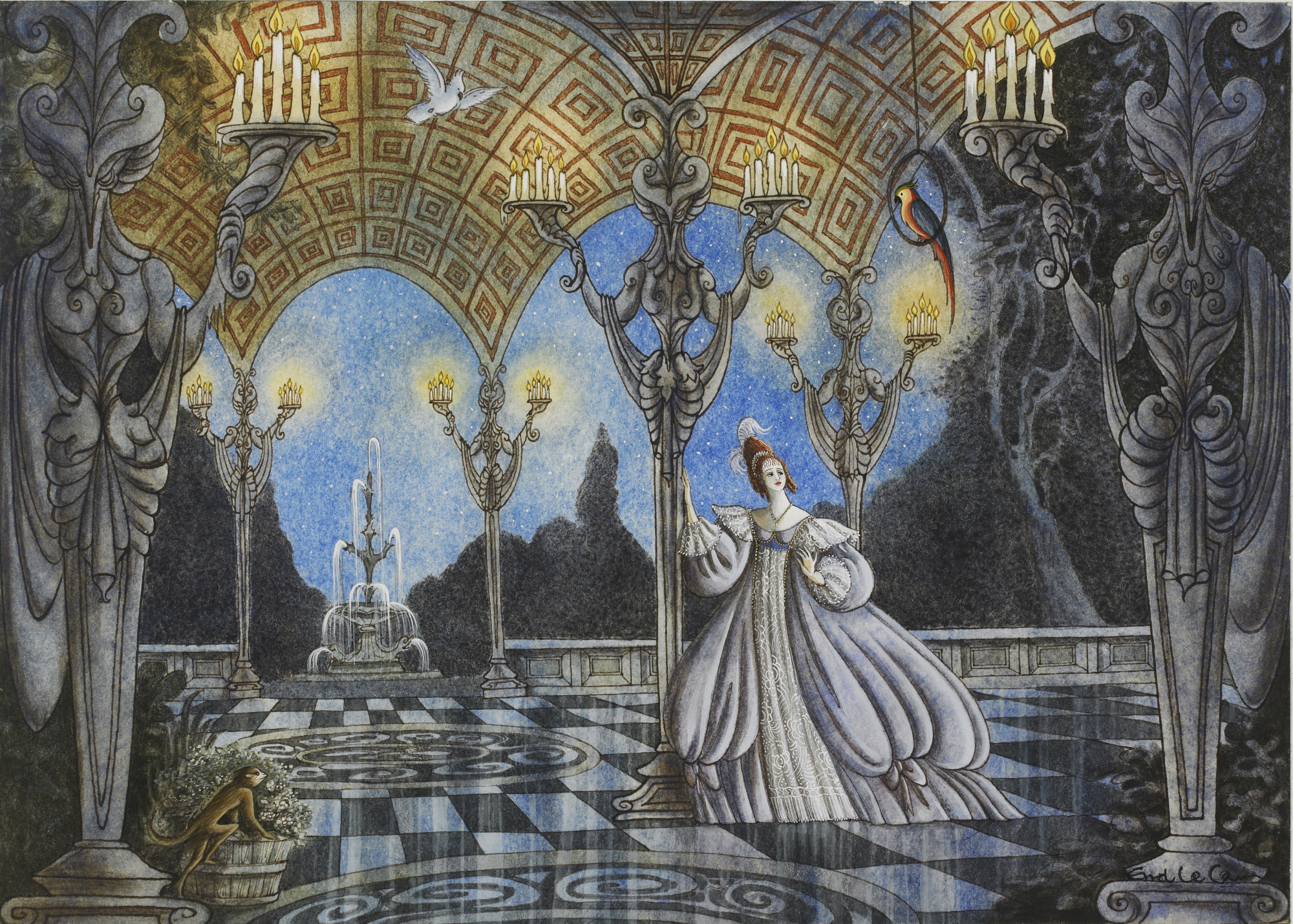 Errol le cain twelve dancing princesses on sale