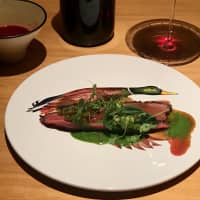Bird\'s the word: Alter Ego serves up delicious roast duck paired with creamy shirako (cod milt). | ROBBIE SWINNERTON