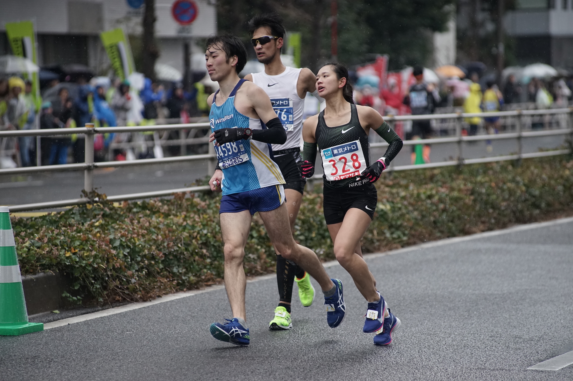 In pictures The rain the pain and the fun of Tokyo Marathon 2019