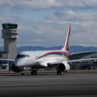 Mitsubishi Aircraft Corp. said its regional passenger jet has started safety test flights in the United States. | BLOOMBERG