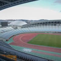 Miyagi Stadium in the town of Rifu, Miyagi Prefecture, will host soccer matches during the Tokyo Olympic and Paralympic Games in 2020. | MAGDALENA OSUMI