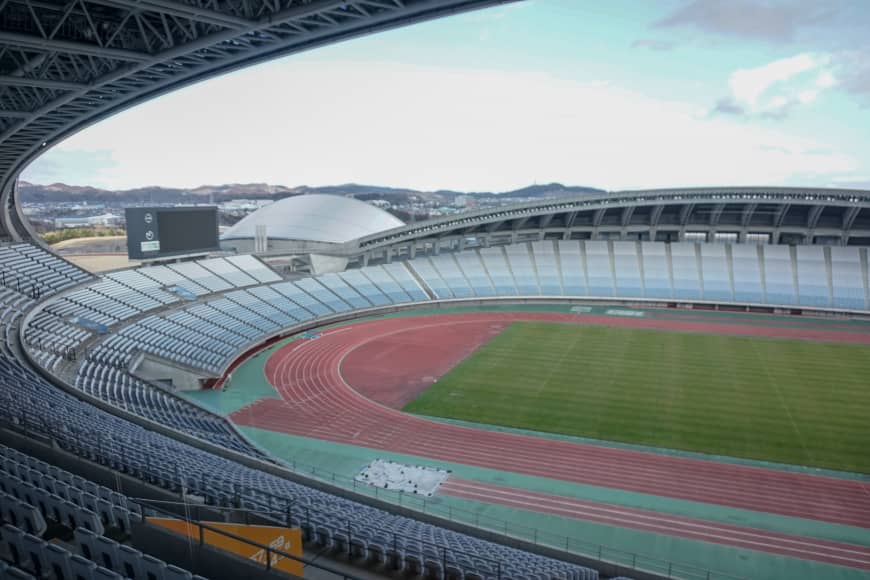 Miyagi Stadium in the town of Rifu, Miyagi Prefecture, will host soccer matches during the Tokyo Olympic and Paralympic Games in 2020.