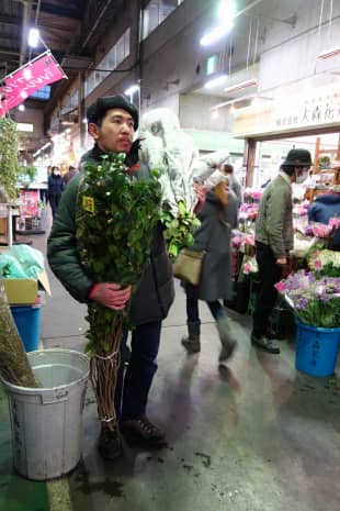 Prime cuts: Tsuyoshi Hirasawa stocks up on plants and flowers at Ota Shijo, Japan