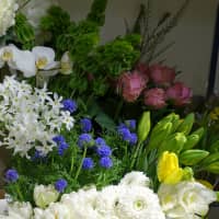 Flowers on display at Tatsuro Ohno\'s boutique are sourced from Ota Shijo, a multipurpose market situated on a 386,000-square-meter plot of land on a man-made island in the Tokyo Bay area. | ALEX MARTIN