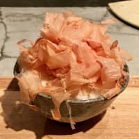 Simple but satisfying: A bowl of freshly shaved katsuobushi on rice. | ROBBIE SWINNERTON