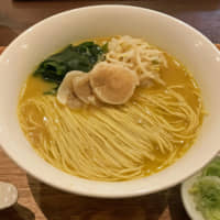 Unexpected sophistication: Le Dessin\'s Hakodate scallop-based ramen served with umeboshi (pickled plum) and homemade ginger butter. | ROBBIE SWINNERTON