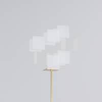 A standing Suki lamp by Baku Sakashita | BAKU SAKASHITA/STUDIO BAKU