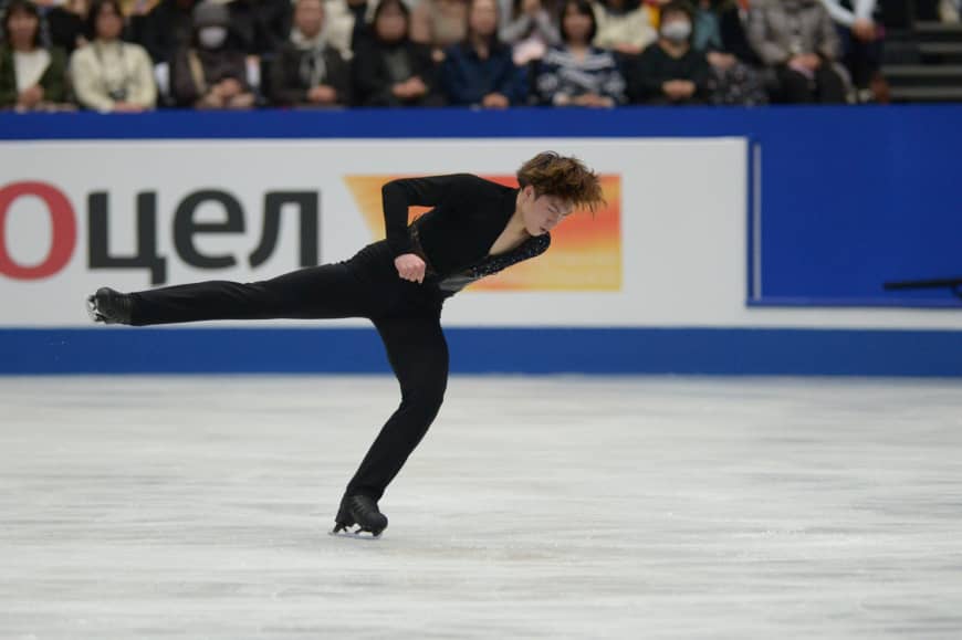 Tanaka scored 78.76, putting him in 19th place after the conclusion of the group. He will skate in Group 1 during Saturday