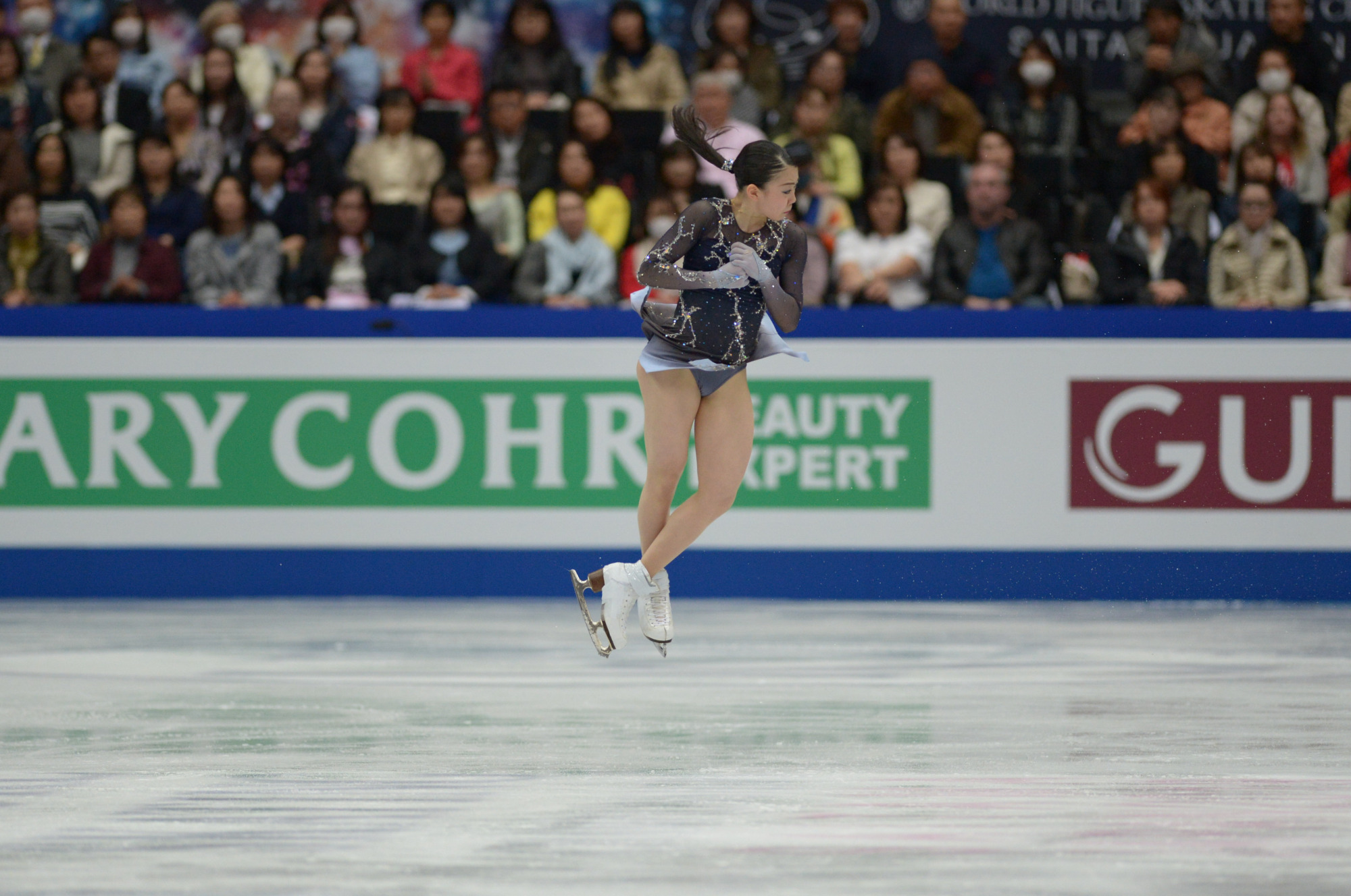 Rika Kihira finished second in the free skate with a score of 152.59, but narrowly missed out on a podium spot after ending the competition in fourth with a combined score of 223.49.