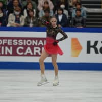 Russia\'s Alina Zagitova, who won Wednesday\'s short program, poses during her free skate. | DAN ORLOWITZ