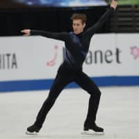 American Jason Brown impressed with his short program to move into second place with 96.81. | DAN ORLOWITZ