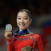 Elizabet Tursynbayeva earned her first world championship medal following 12th, ninth and 11th-place finishes in the previous three years. | DAN ORLOWITZ