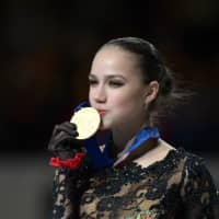 Reigning Olympic champion Alina Zagitova won the world championship in her second attempt. | DAN ORLOWITZ