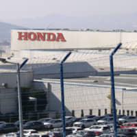 Honda Motor Co.\'s Turkish plant on the outskirts of Istanbul on Feb. 19 | KYODO