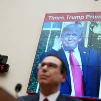 U.S. Treasury Secretary Steven Mnuchin testifies before a House Financial Services Committee hearing on the \"State of the International Financial System\" on Capitol Hill in Washington Tuesday. | REUTERS